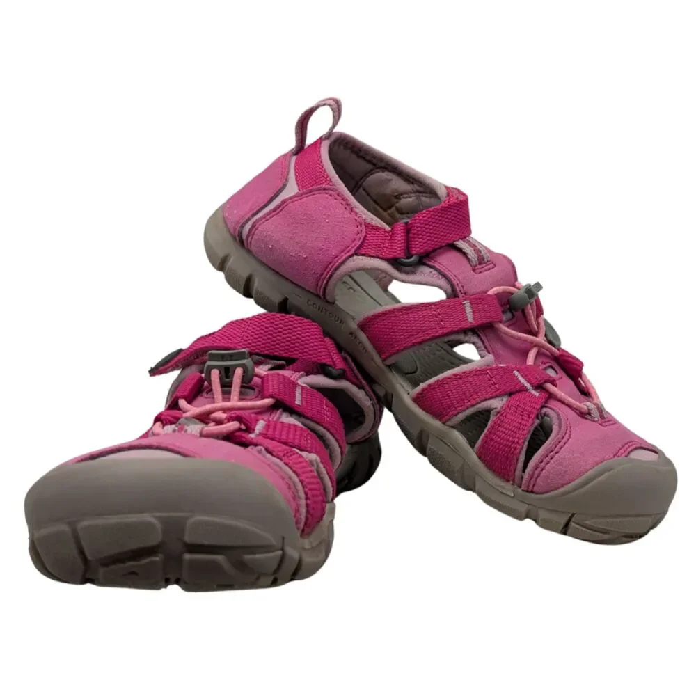 KEEN Pink Seacamp II CNX Size Big Kid 3
